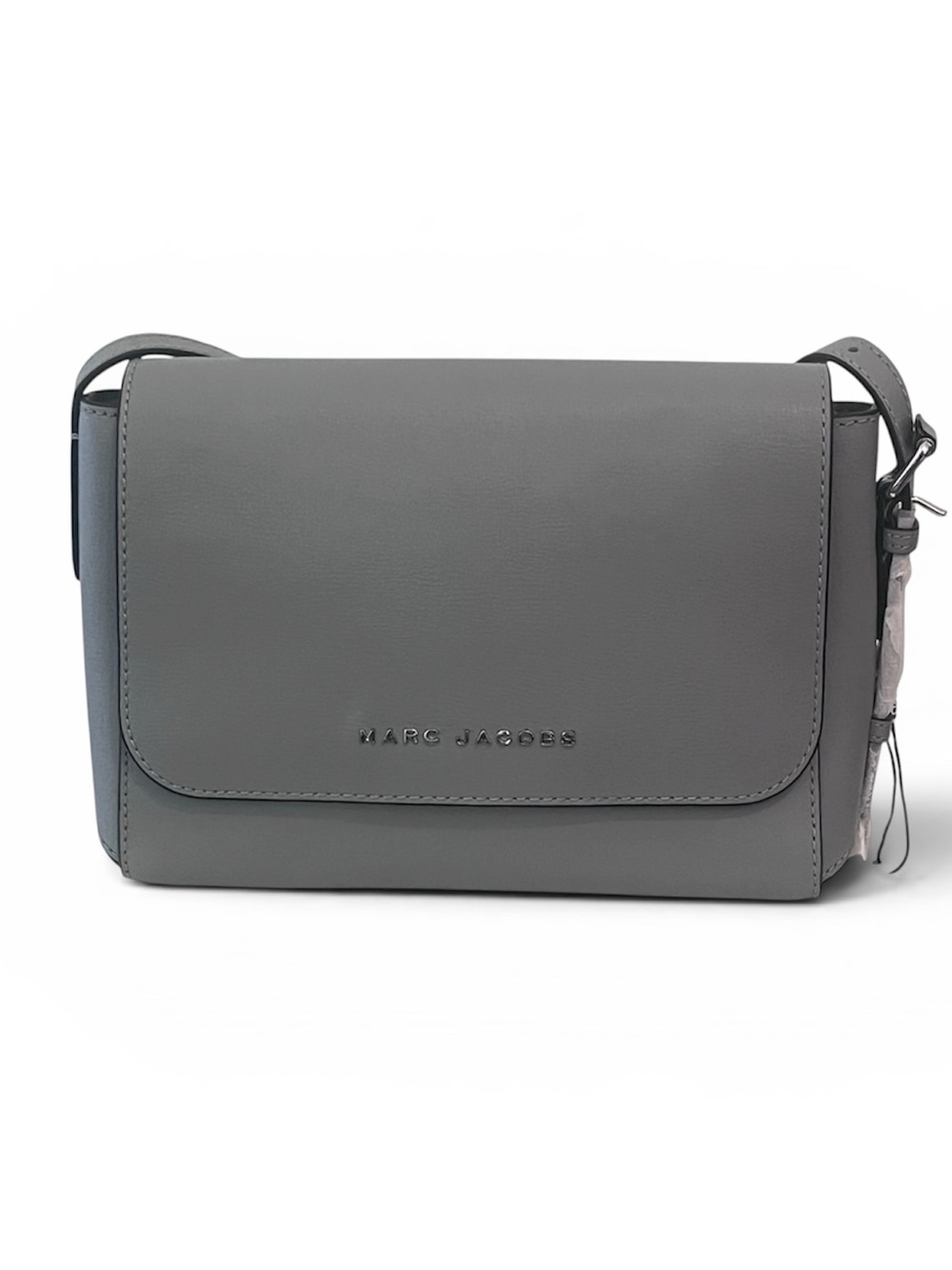 Marc Jacobs Women’s Light Gray Leather Crossbody Bag